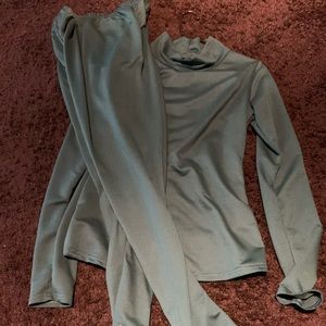 2 piece knit pant set